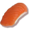 Nigiri sushi saumon